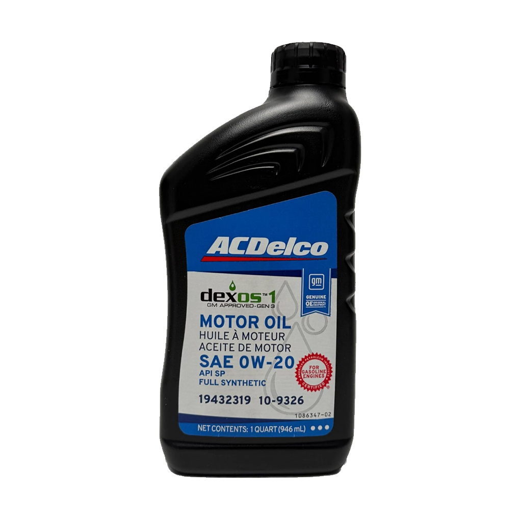 ზეთი ძრავის 0W20 DEXOS 1 (946ml) (ACDELCO)