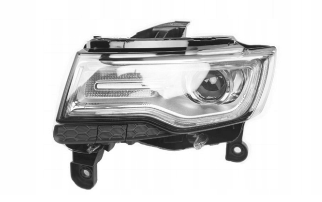 ფარი G.CHEROKEE 2014-2017 წინა მარჯვენა (შიდა მხარე თეთრი,თეთრი ციმციმით)