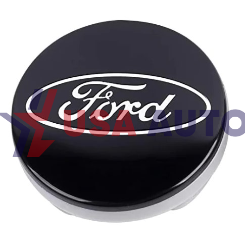 ხუფი საბურავის დისკის FORD 54mm შავი (ABS პლასტმასი)