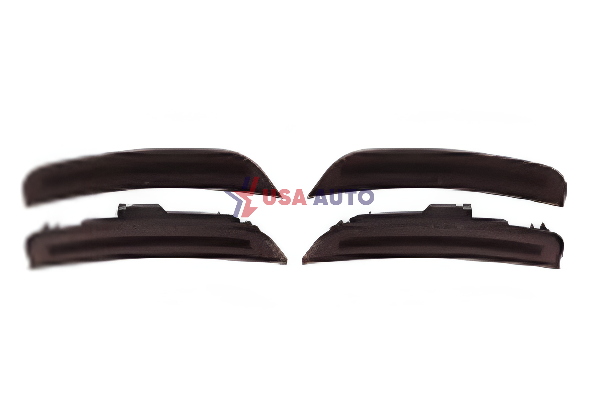 ციმციმა CHARGER 2015-2023 წინა-უკანს კომპლექტი (შავი LED)