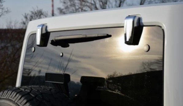 ხუფი WRANGLER JK საბარგულის შუშის პეტლის ნიკელი (კომპლექტი)